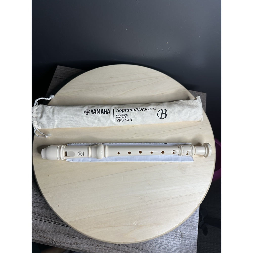 Yamaha YRS-24B Soprano Recorder with Baroque Fingering
